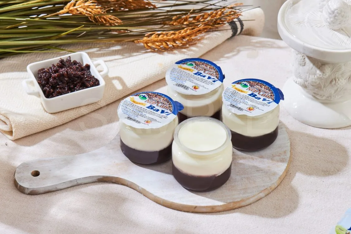 sữa chua ba vì nếp cẩm