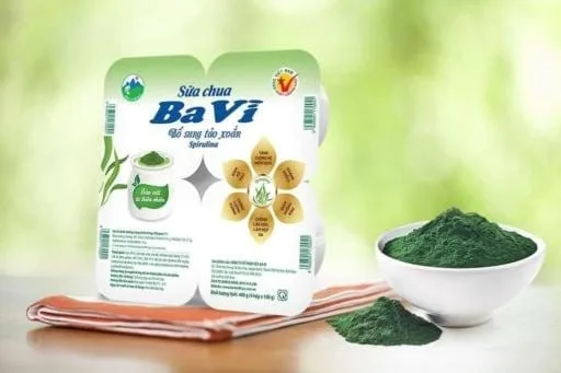 Sữa chua tảo xoắn