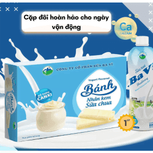 Bánh Nhân Kem Sữa Chua 170g 1 bánh nhân kem sữa chua